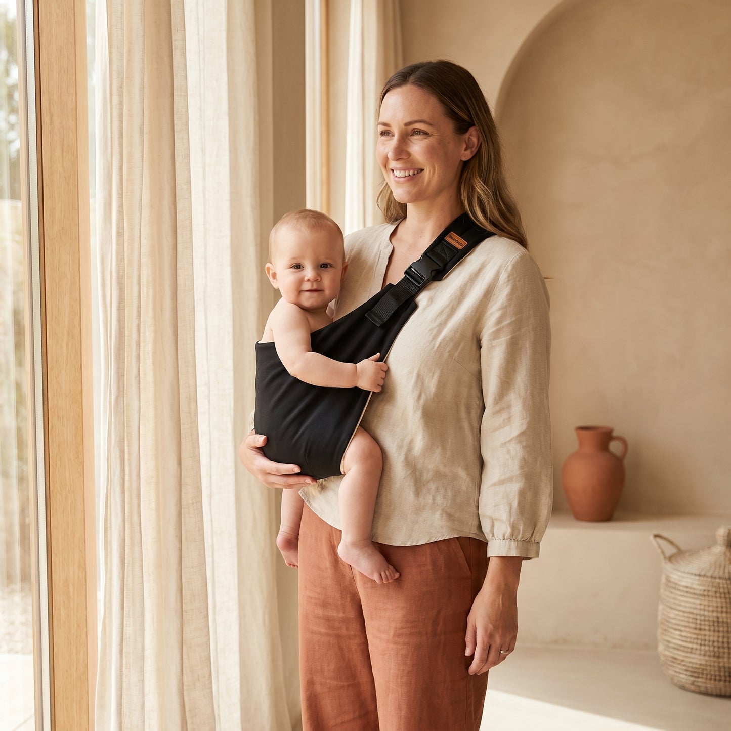 Noola – Porte-bébé de hanche ergonomique