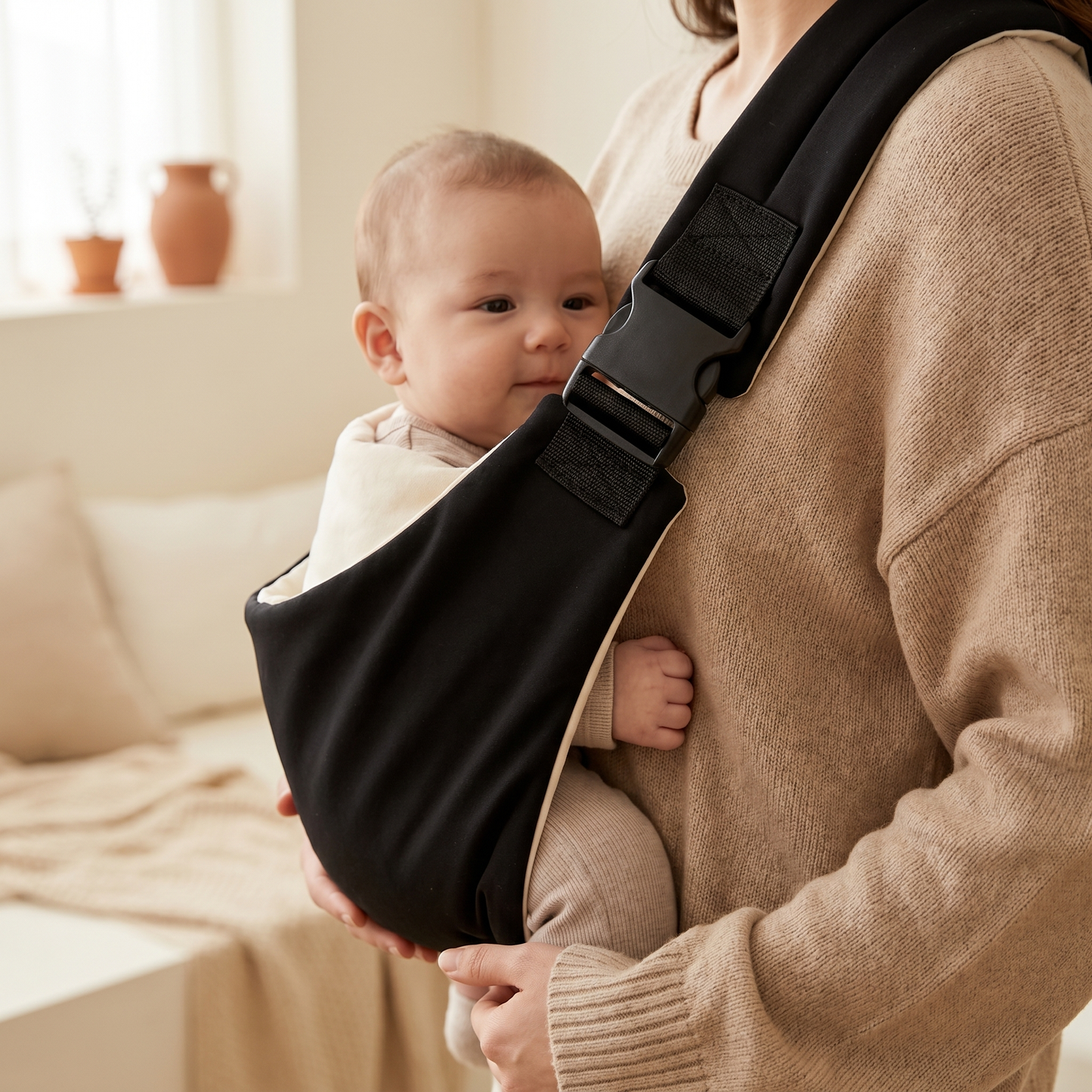 Noola – Porte-bébé de hanche ergonomique